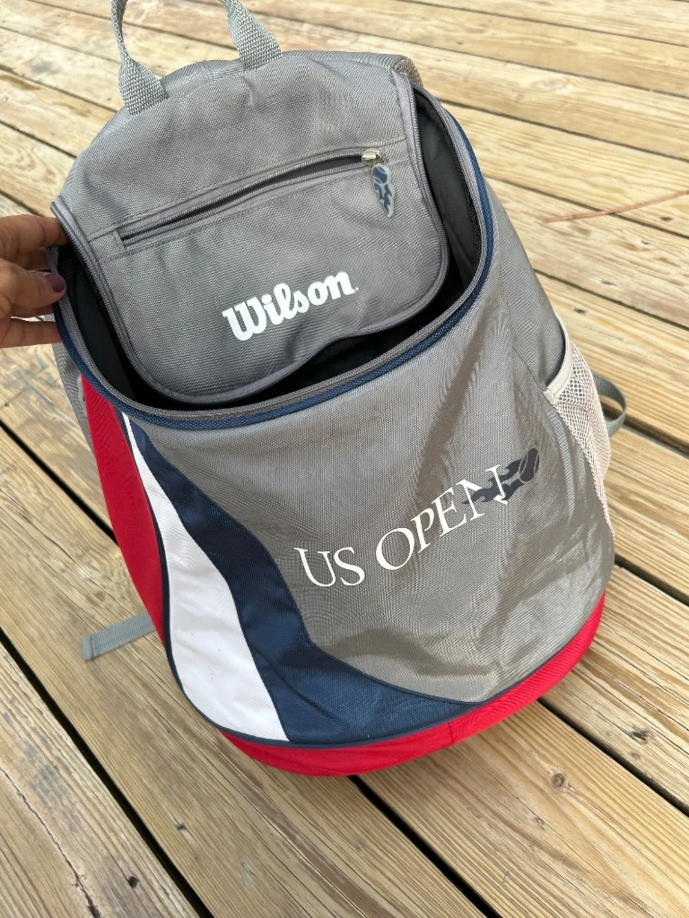 Vintage WILSON US OPEN TENNIS BACKPACK